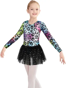 Gymnastics Skirted Leotards Ballet Tutu Dance Dress Mermaid Unicorn Gymnastic Skirt (Baby/Toddler/Big Girls)