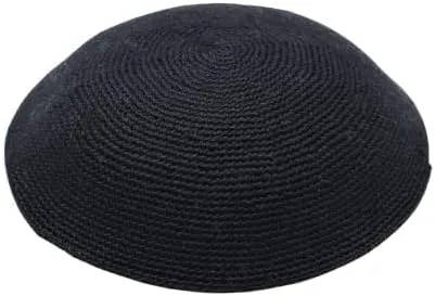 Hand Knitted Kippah from Israel, Yamaka Jewish Hats for Men, Yarmulke Hat (A variety of sizes and colors)