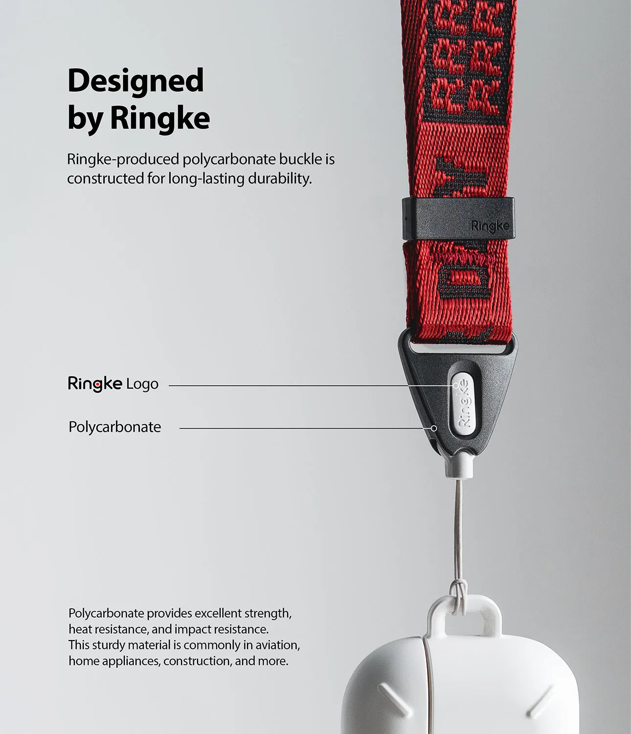 Hand Strap | Lettering [1 Pack]