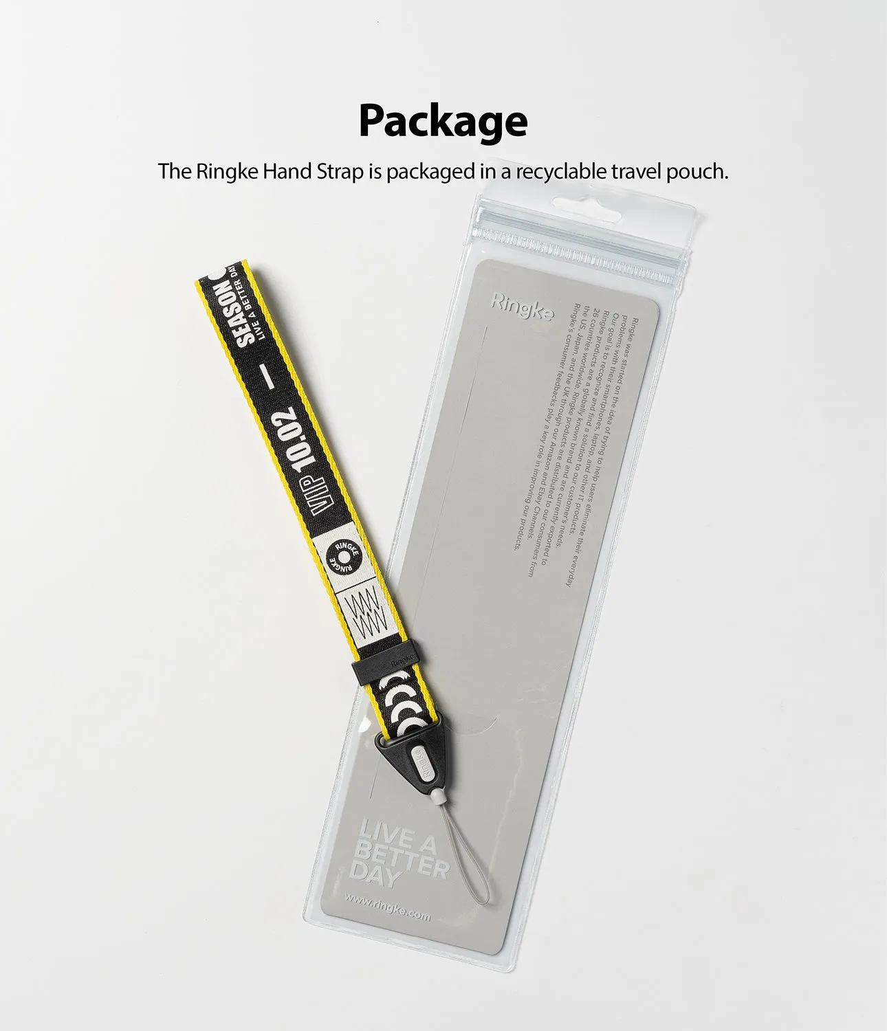 Hand Strap | Lettering [1 Pack]
