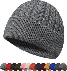 HiRui Knit Beanie Hats for Men Women Winter Hats Skull Caps Warm Classic Slouchy