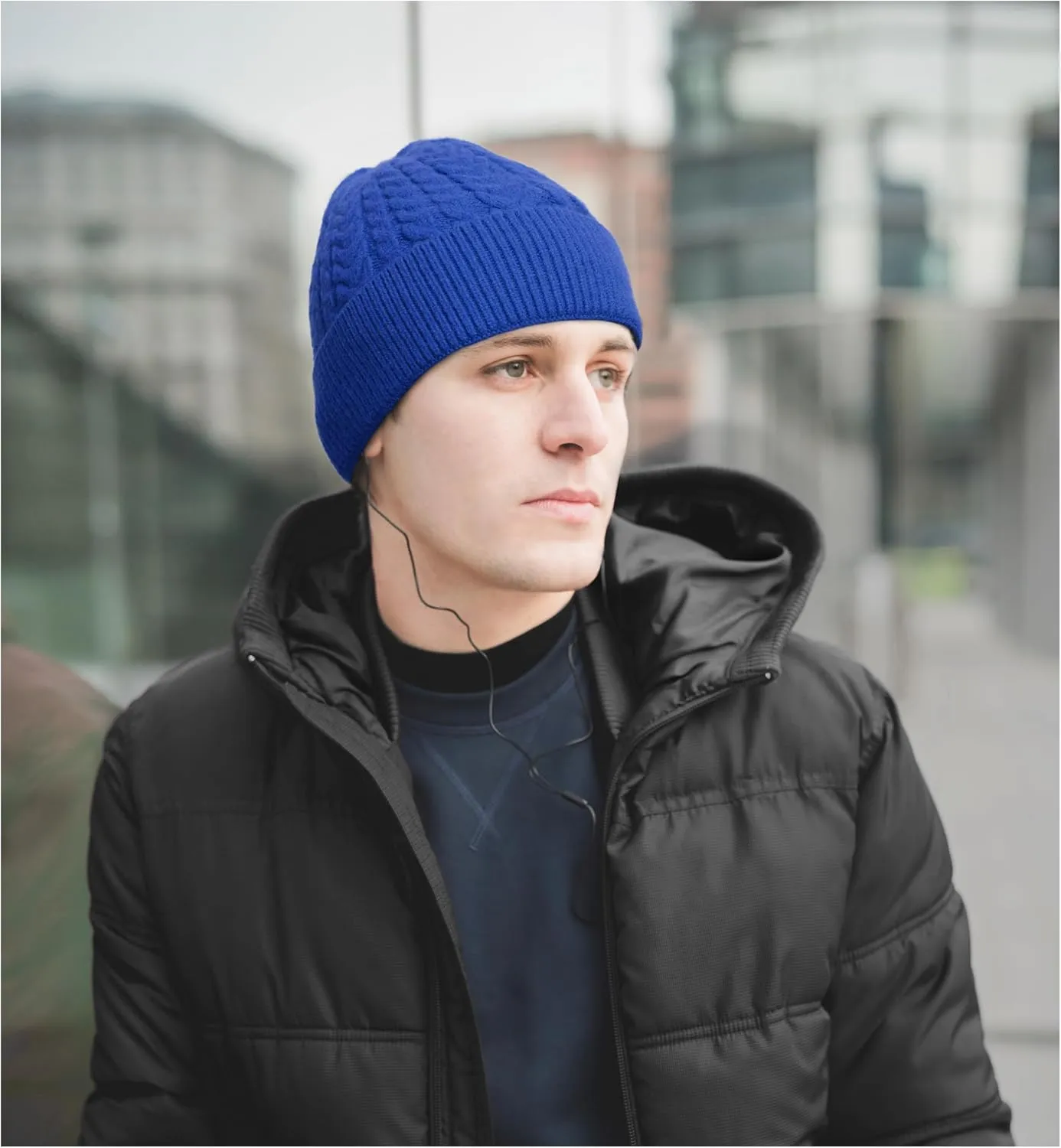 HiRui Knit Beanie Hats for Men Women Winter Hats Skull Caps Warm Classic Slouchy
