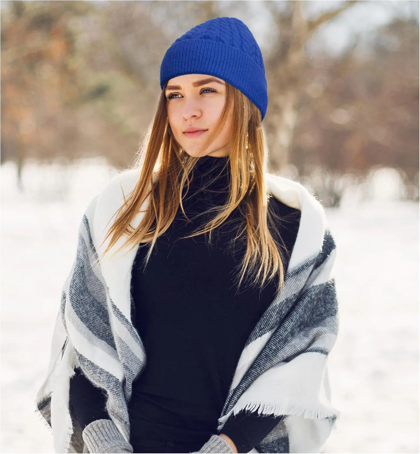 HiRui Knit Beanie Hats for Men Women Winter Hats Skull Caps Warm Classic Slouchy