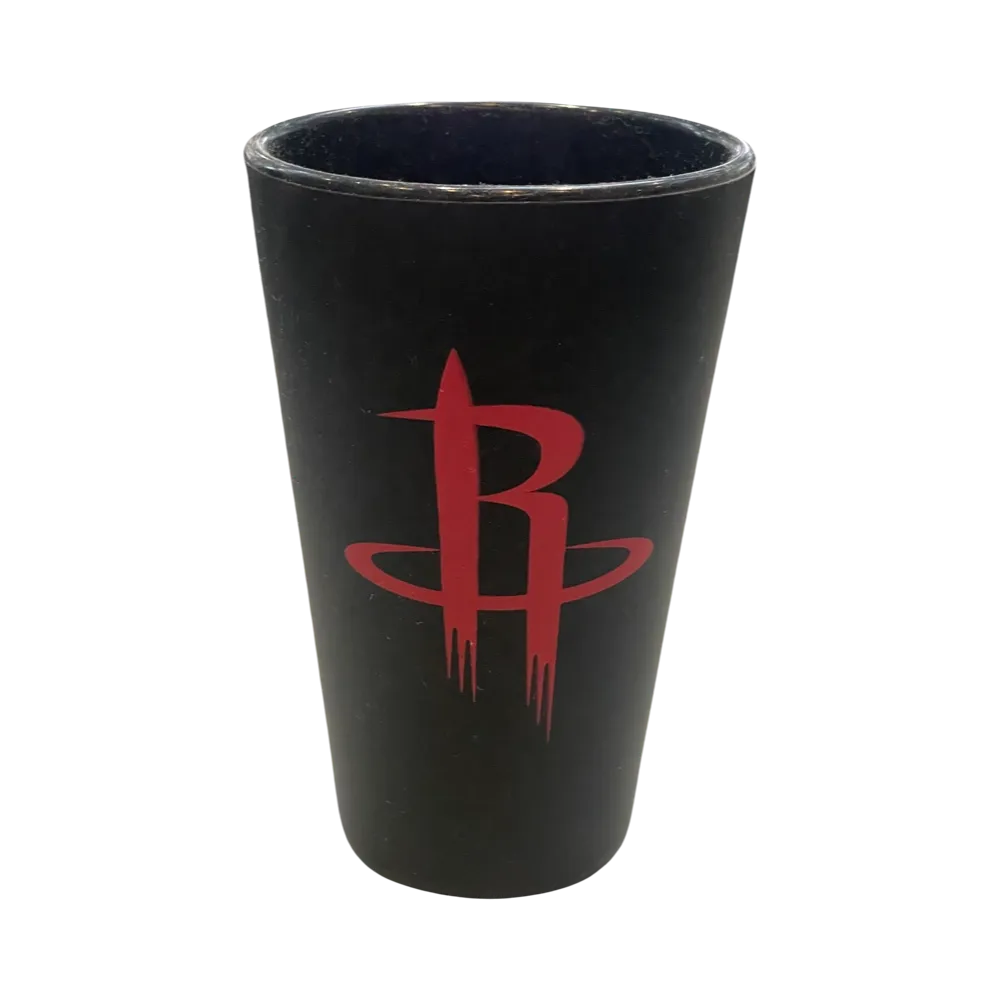 Houston Rockets Wincraft R Logo Silicone Pint Glass