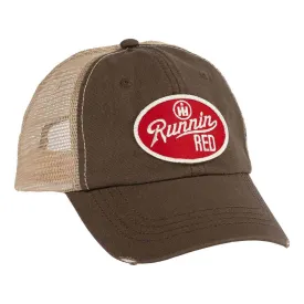 IH Runnin Red Mesh Back Cap