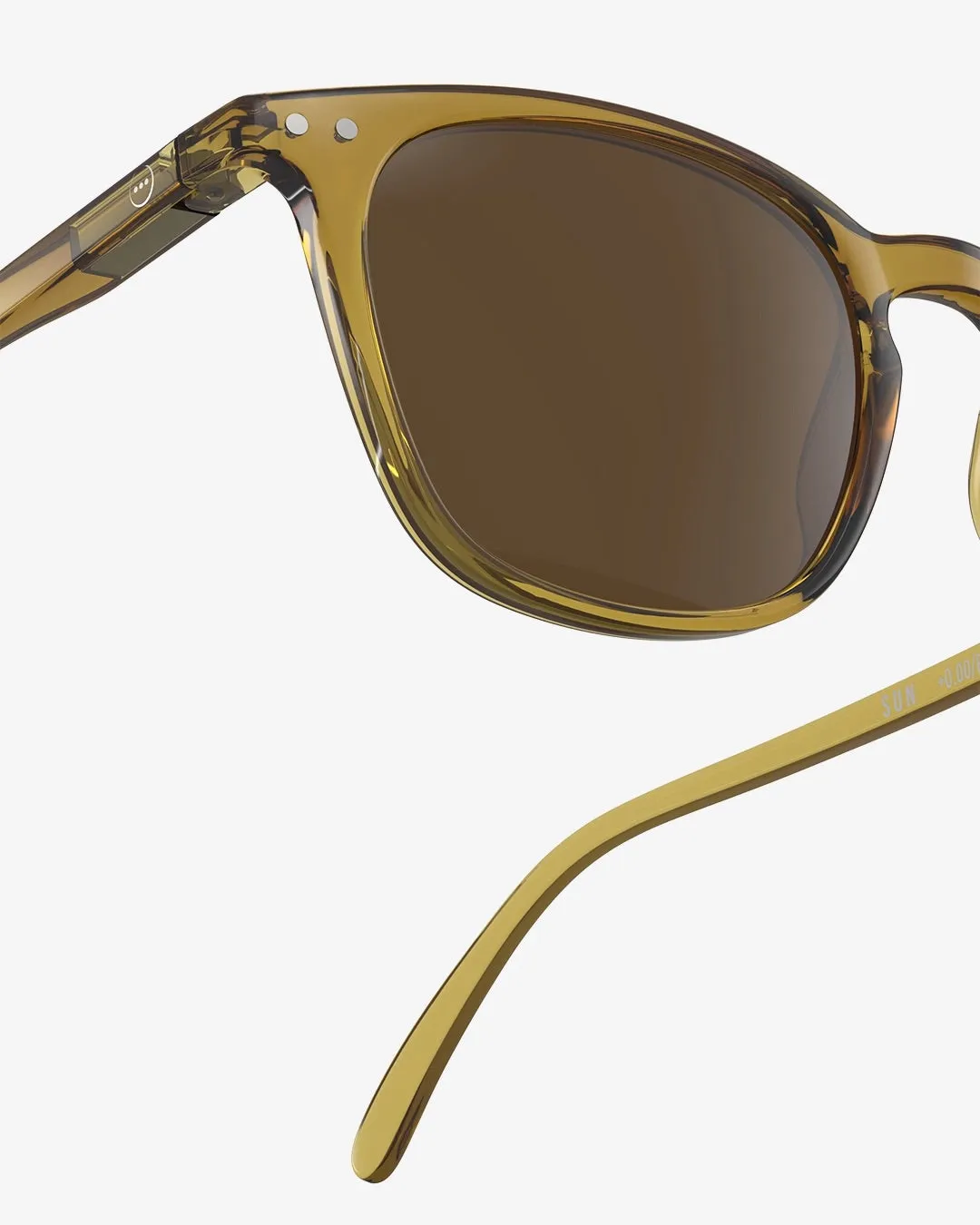 Izipizi Sun #E -   Brown lenses - Golden Green