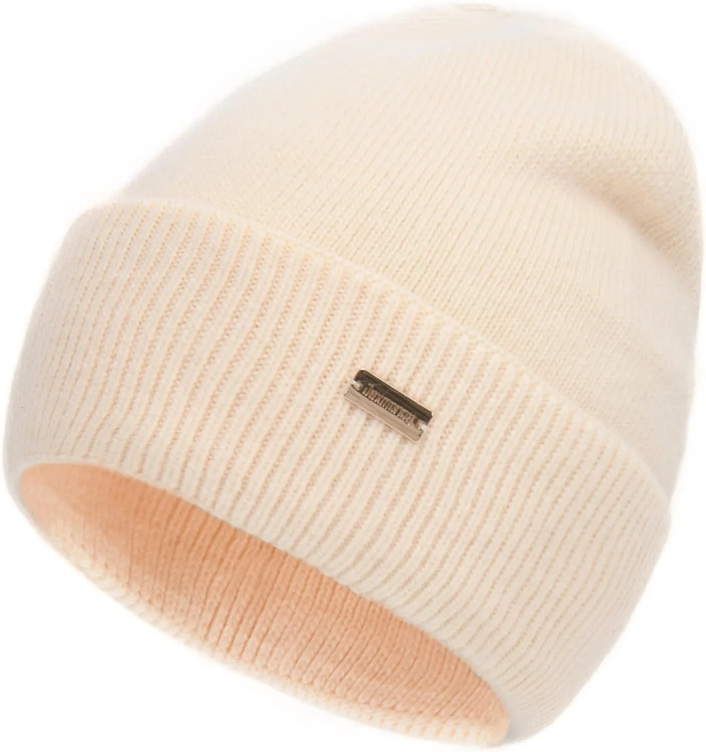 jaxmonoy Knit Beanies Winter Hats for Women and Men Soft Warm Double Layer Ladies Skull Beanie caps