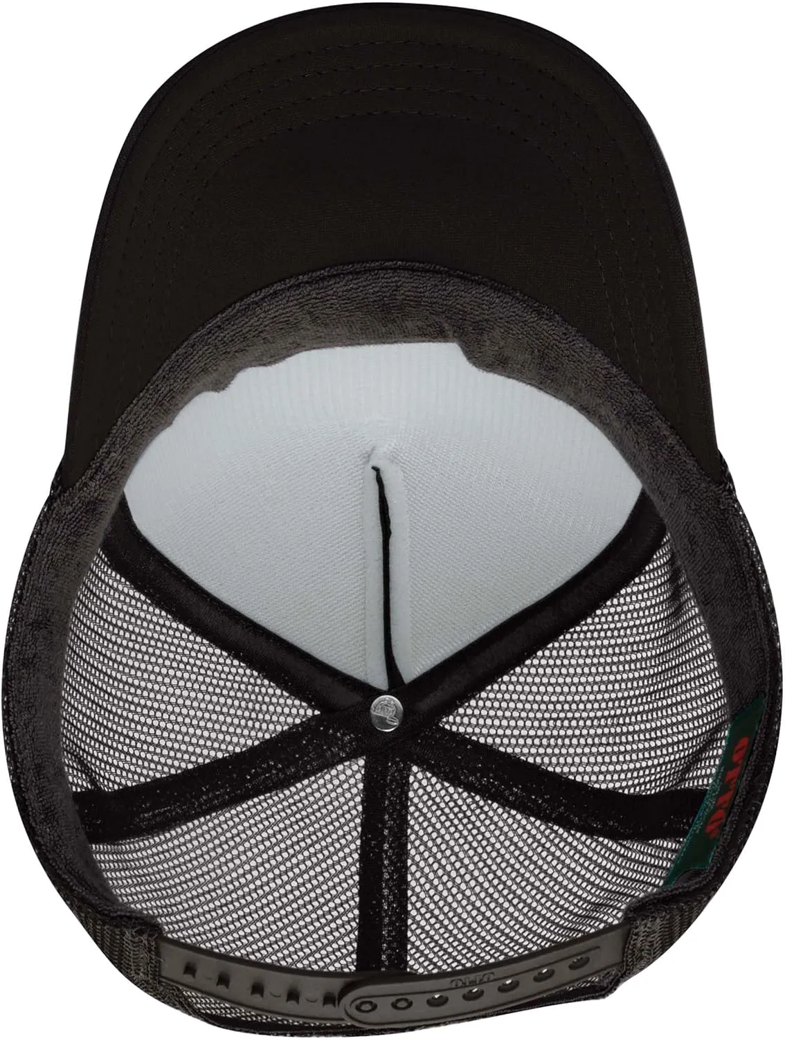 Joe's USA OTTO 39-165 Foam Trucker Hats - Customizable 5-Panel High Crown Mesh Back Caps for DIY, Bulk, and Wholesale