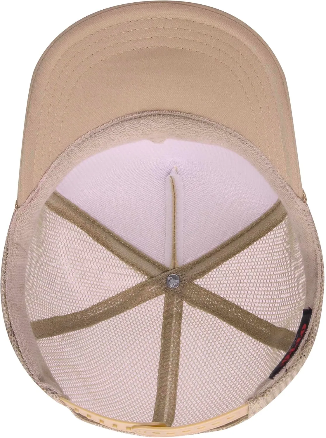 Joe's USA OTTO 39-165 Foam Trucker Hats - Customizable 5-Panel High Crown Mesh Back Caps for DIY, Bulk, and Wholesale