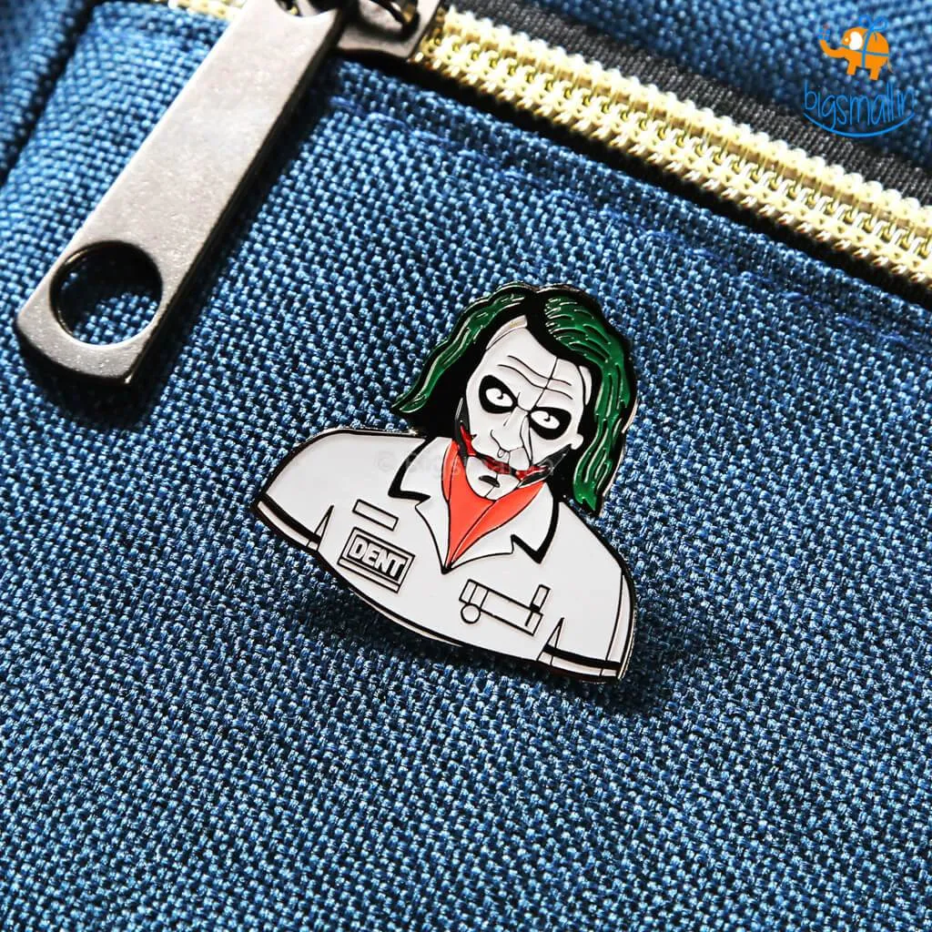 Joker Metallic Lapel Pin