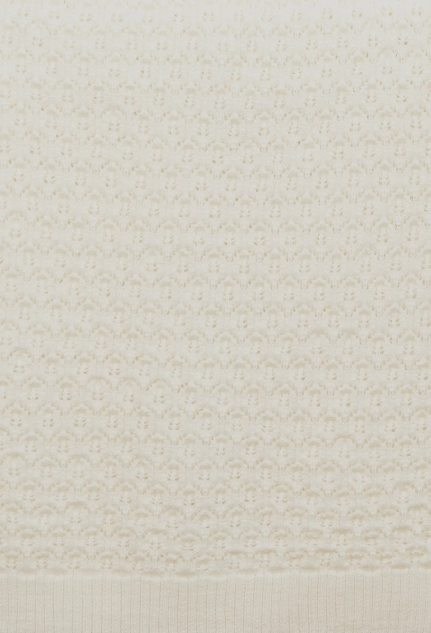 Keepsake Lace Merino Blanket - Natural