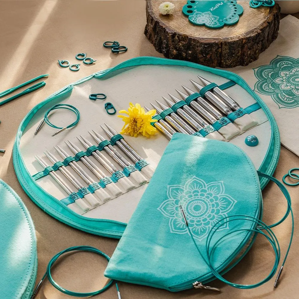 KnitPro MINDFUL Mindful Lace Normal Interchangeable Needle Set 13 cm (5") - THE GRATITUDE SET (36301)