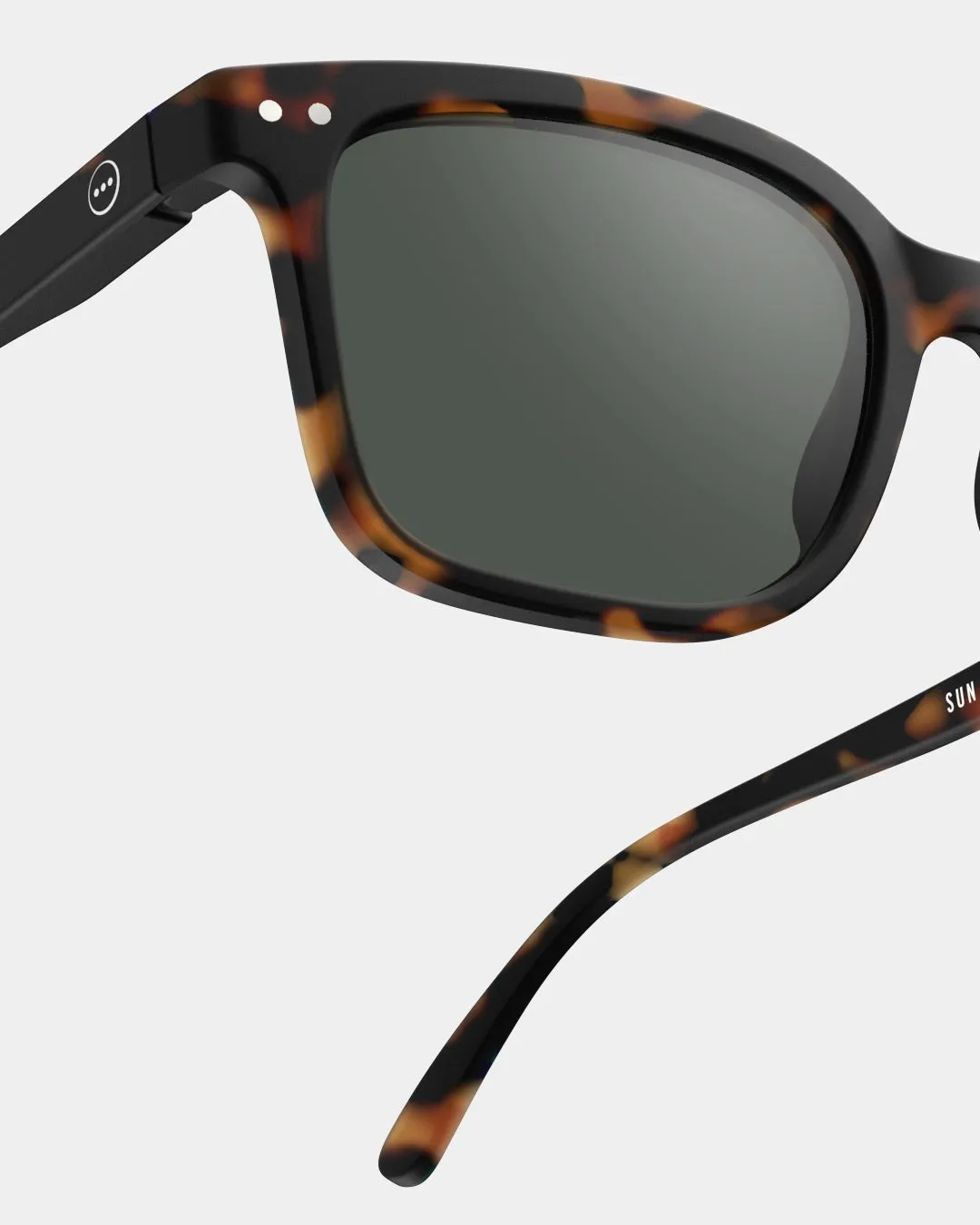 #L Sun Glasses - Tortoise grey lense