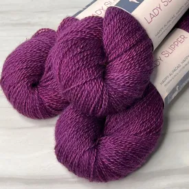 Lady Slipper Fingering Weight Yarn | Orchid