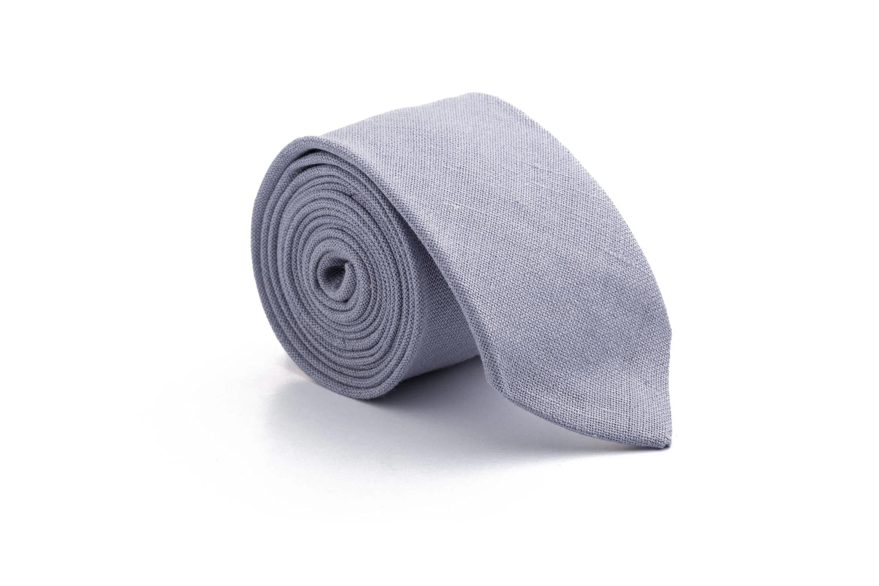 Lilac Gray Necktie for Weddings: Ideal Groomsmen Gift and Men's Tie