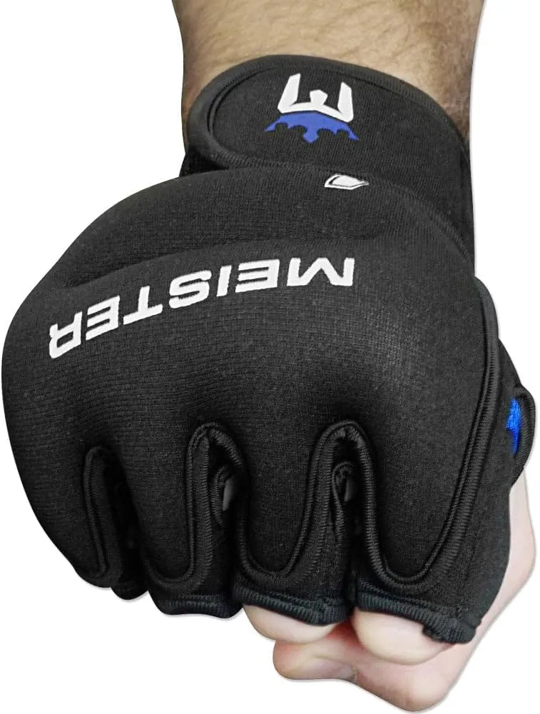 Meister Elite 1lb Neoprene Weighted Gloves for Cardio & Heavy Hands (Pair) - 1lb x 2