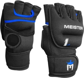 Meister Elite 1lb Neoprene Weighted Gloves for Cardio & Heavy Hands (Pair) - 1lb x 2