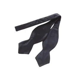 Midnight Blue Diamond Tip Self-Tie Bow Tie