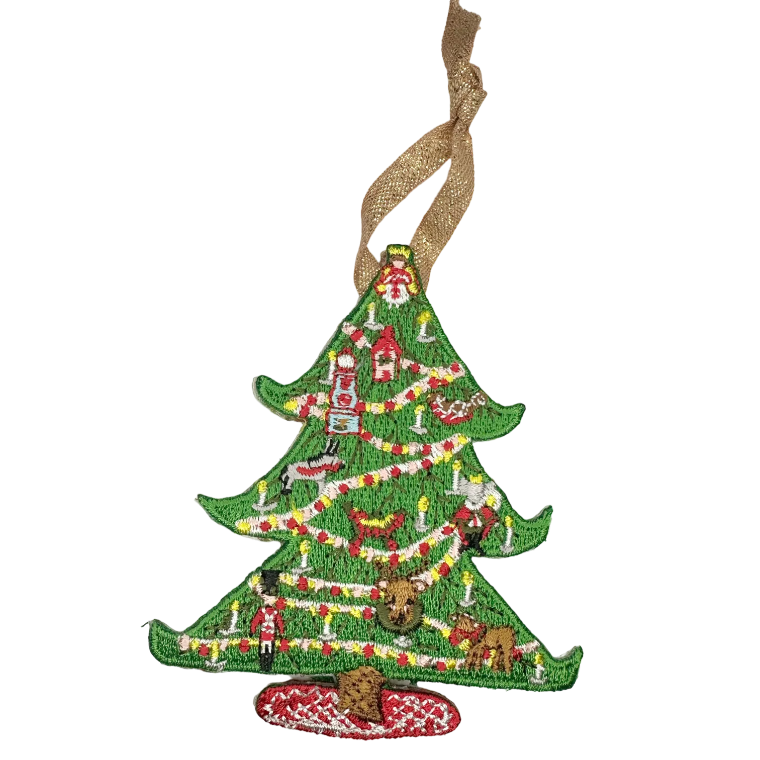 Nutcracker Embroidered Ornaments