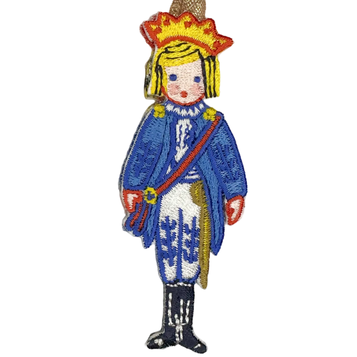 Nutcracker Embroidered Ornaments