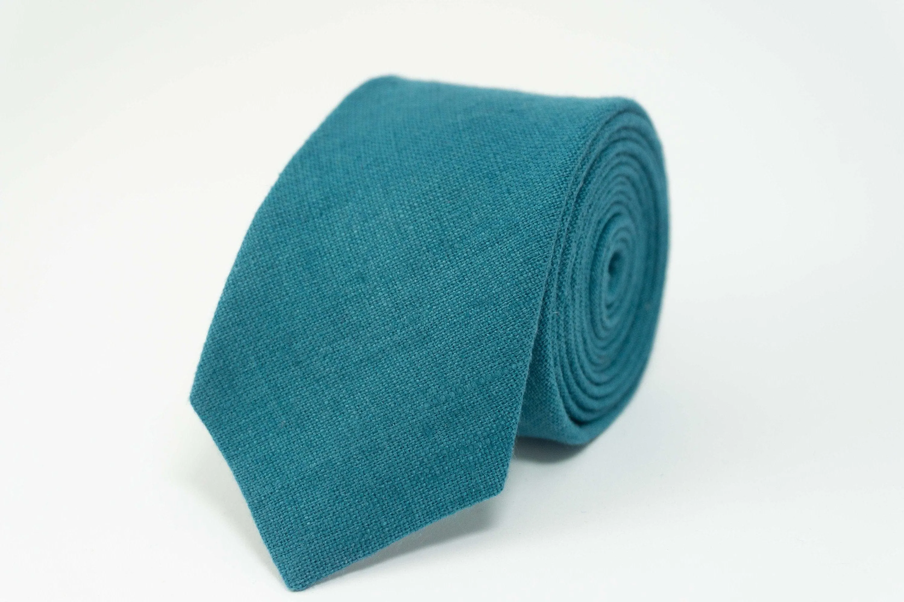 Oasis Necktie - Men's Linen Tie for Weddings and Groomsmen Gifts