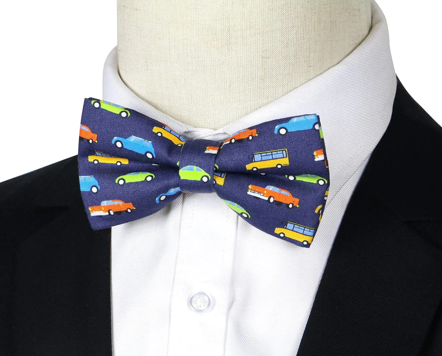 OCIA Cute Pattern Pre-tied Bow Tie Adjustable Bowties for Adult & Children
