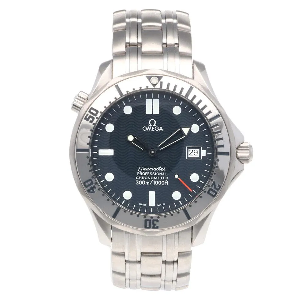 Omega Seamaster Professional Watch Stainless Steel Men's Used Good Condition