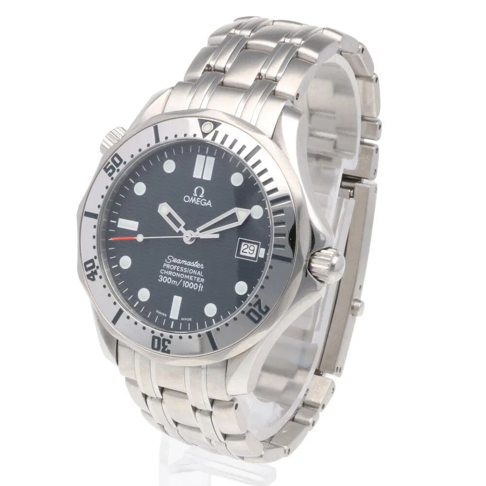 Omega Seamaster Professional Watch Stainless Steel Men's Used Good Condition