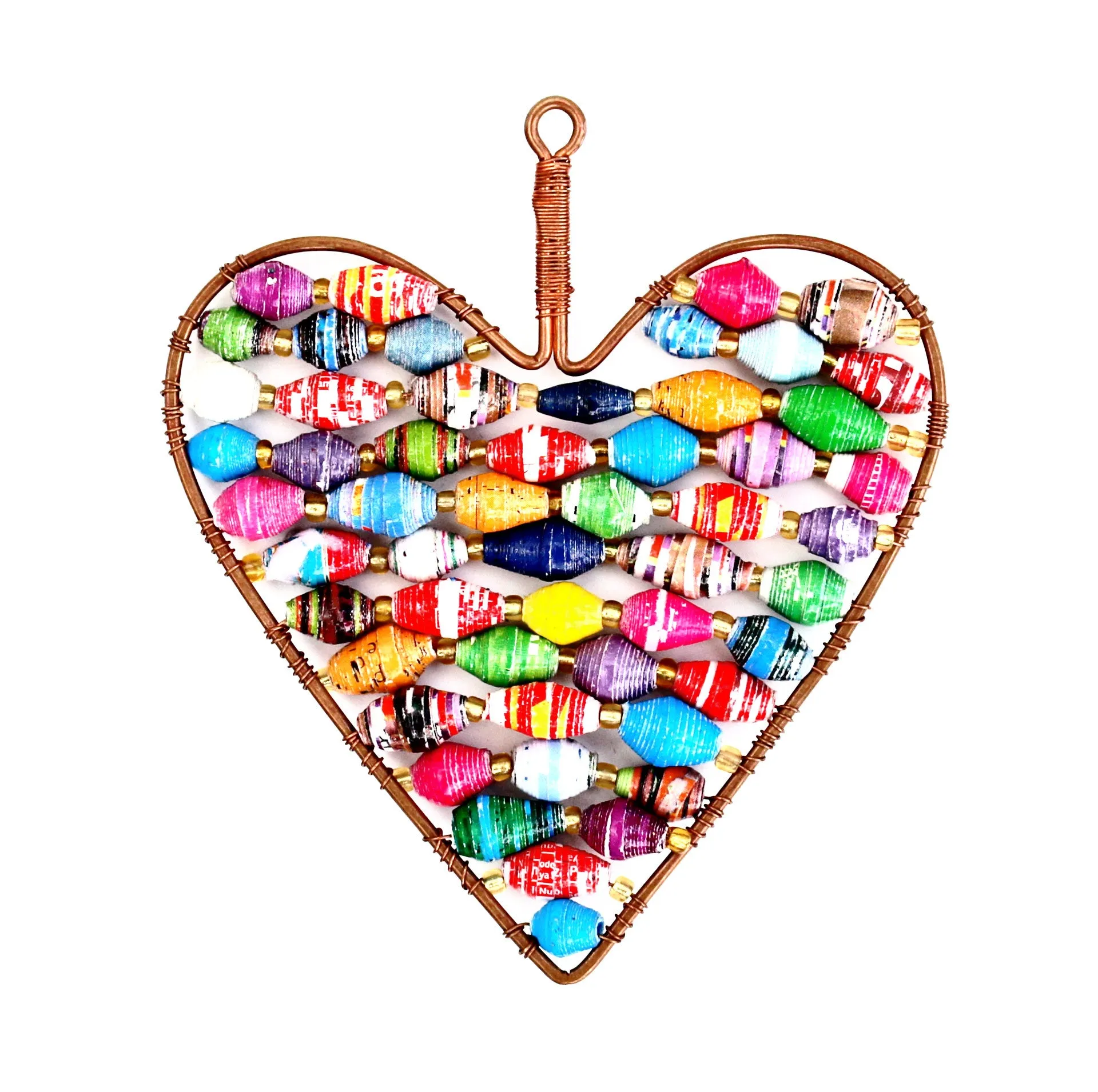 Paper Bead Ornament - Large