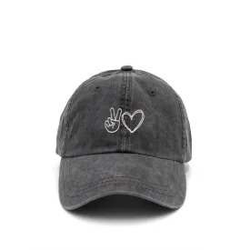 Peace and Love Cap