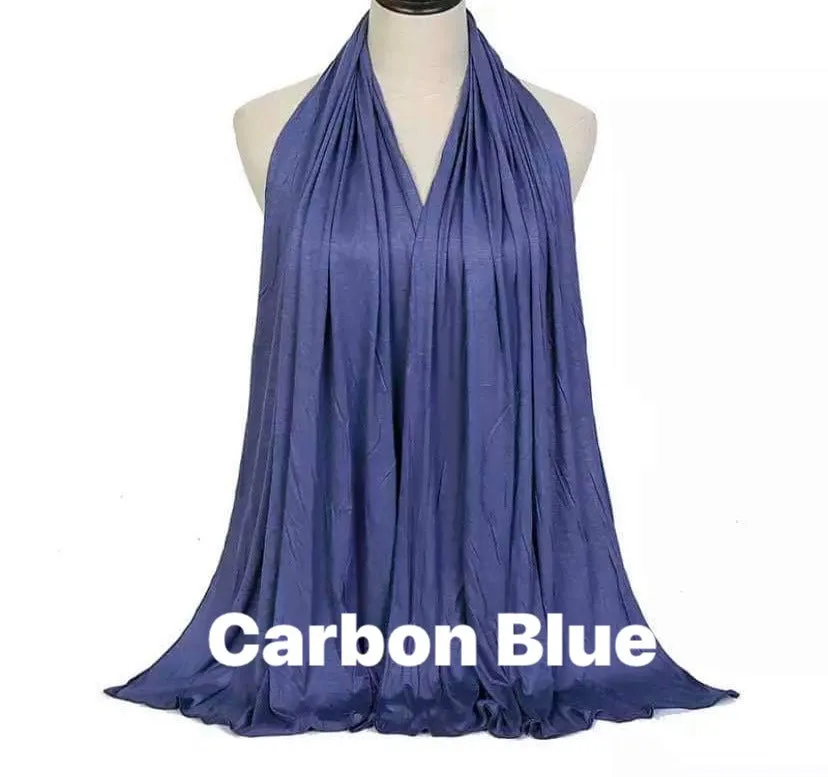 Premium Solid Jersey Shawls