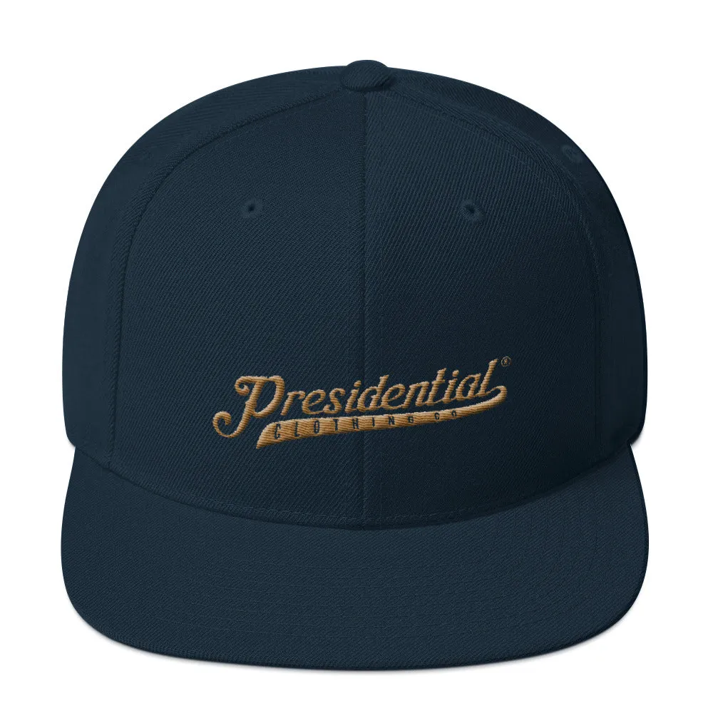 Presidential® Clothing Co P On Back | Snapback Hat