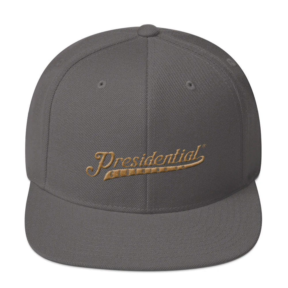 Presidential® Clothing Co P On Back | Snapback Hat