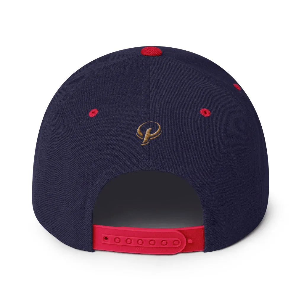 Presidential® Clothing Co P On Back | Snapback Hat
