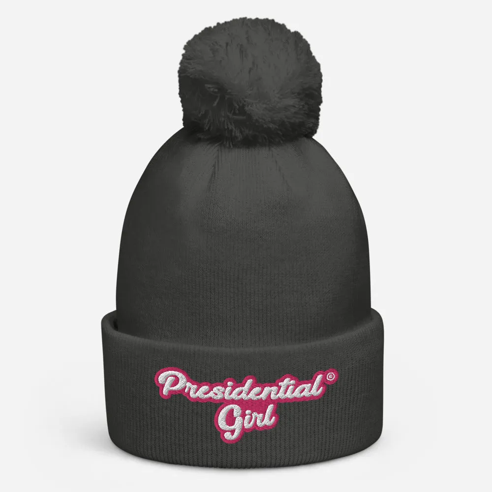 Presidential Girl® Pom pom beanie