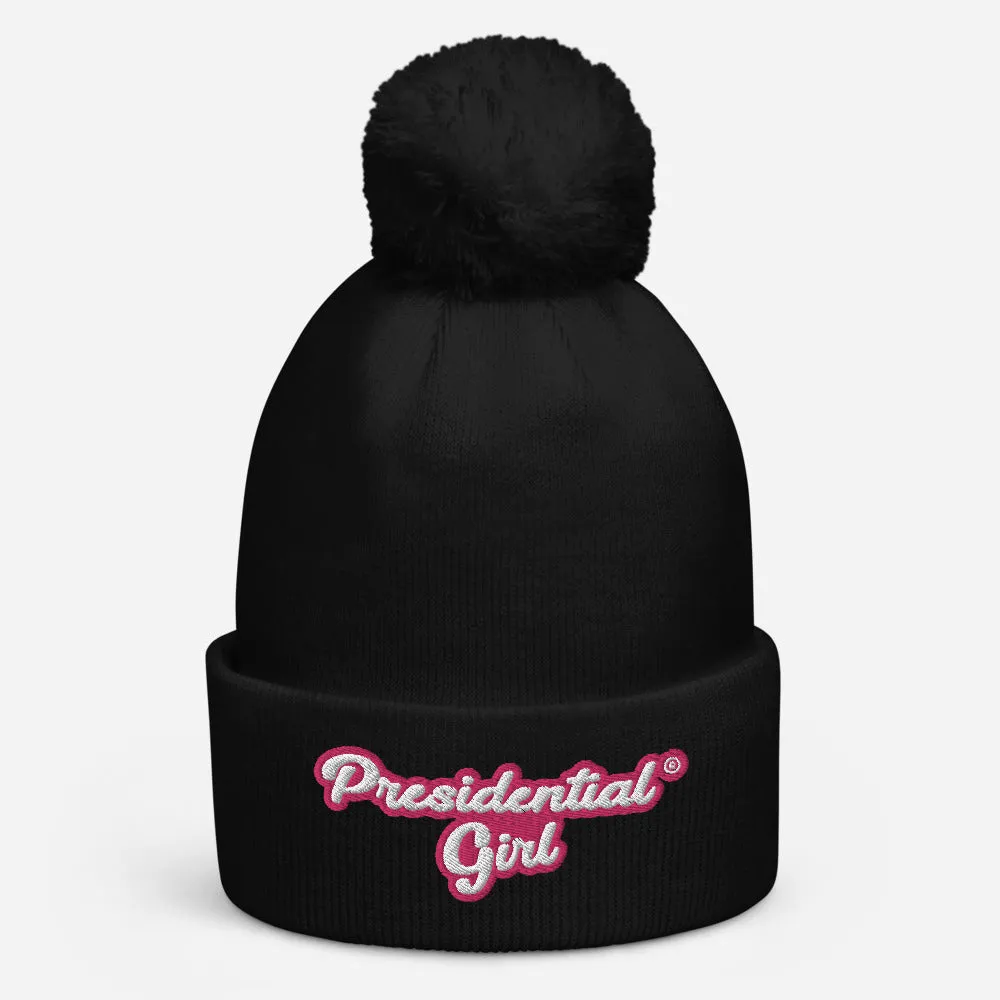 Presidential Girl® Pom pom beanie