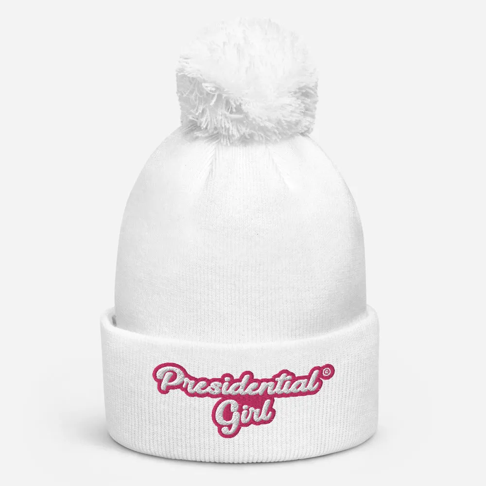 Presidential Girl® Pom pom beanie