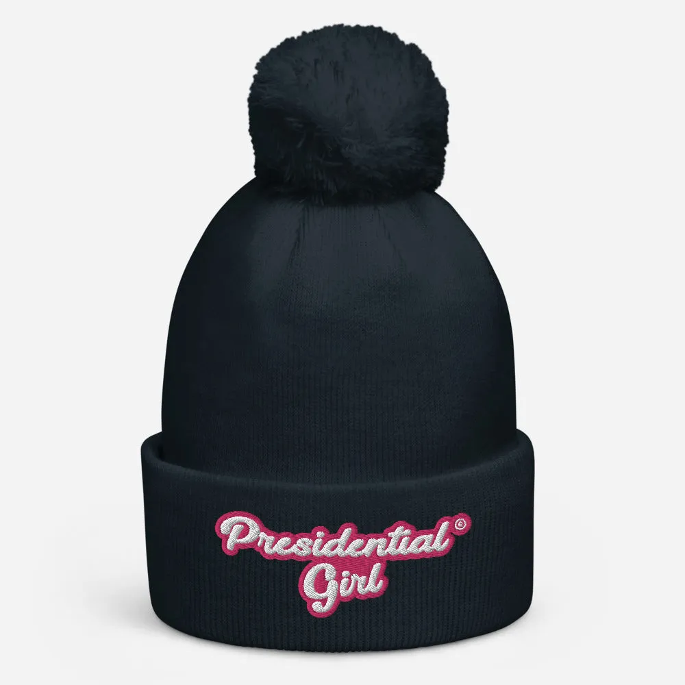 Presidential Girl® Pom pom beanie