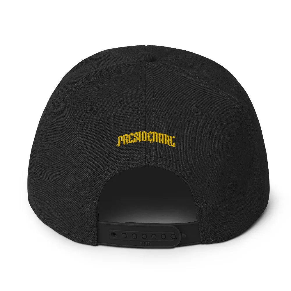 Presidential®  Snapback Hat Presidential Gold Logo