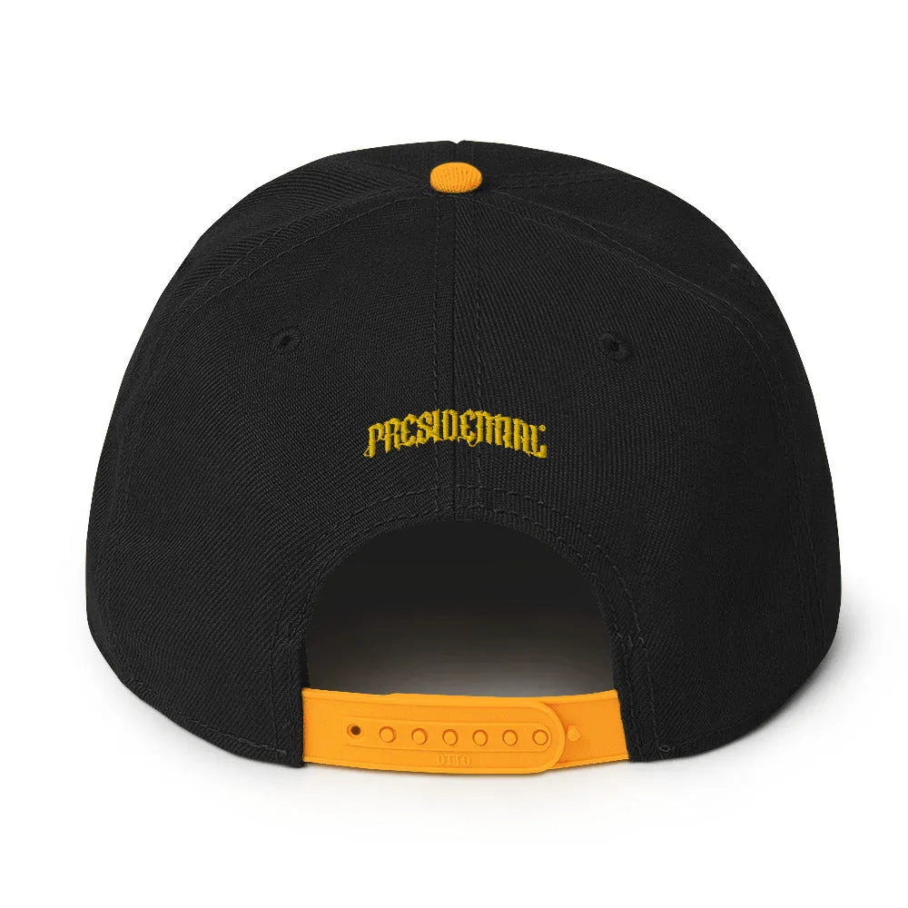 Presidential®  Snapback Hat Presidential Gold Logo