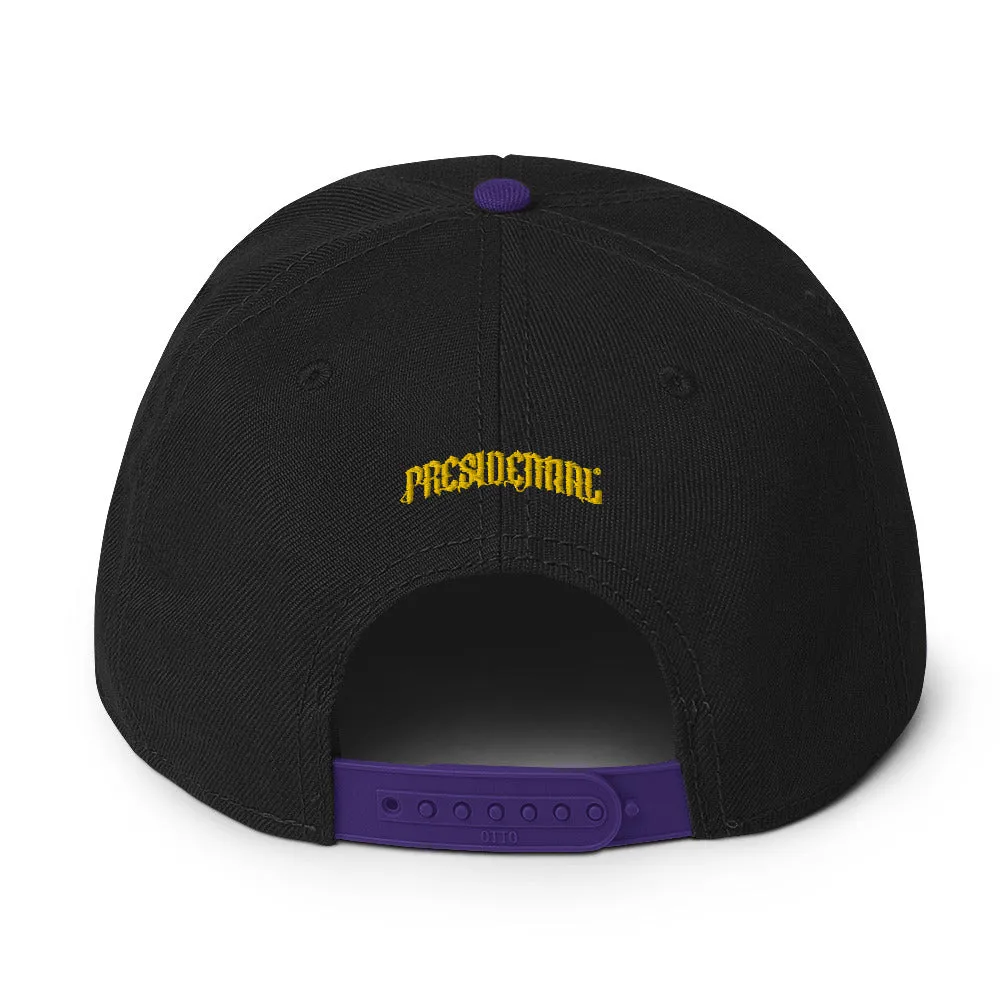 Presidential®  Snapback Hat Presidential Gold Logo