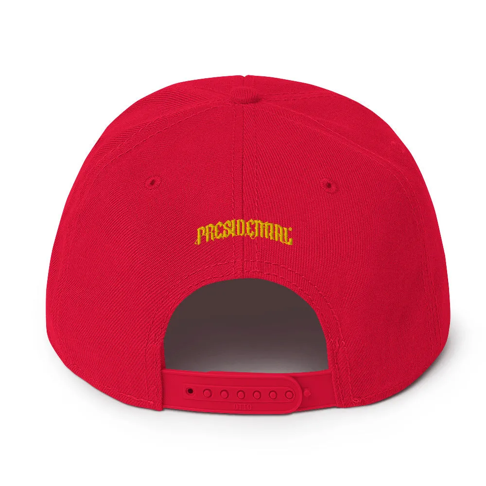Presidential®  Snapback Hat Presidential Gold Logo