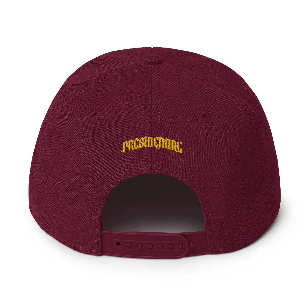 Presidential®  Snapback Hat Presidential Gold Logo