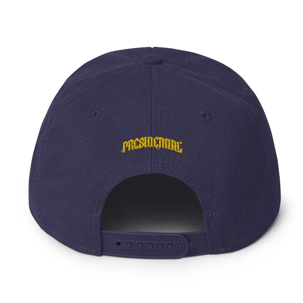Presidential®  Snapback Hat Presidential Gold Logo