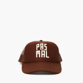 "Pas Mal" Trucker Hat (Chocolate)