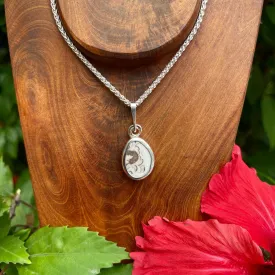 Romantic Bronze Sterling Silver Pendant