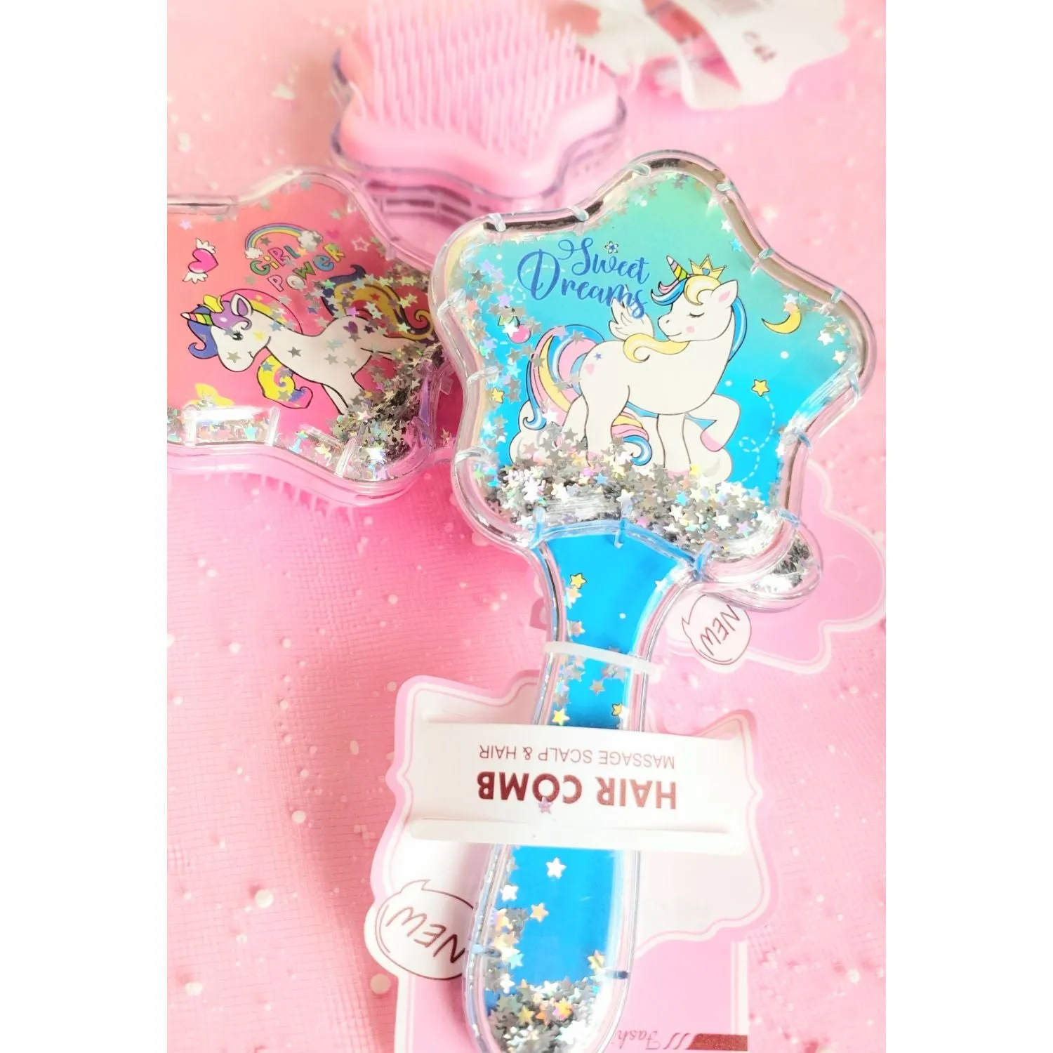 Shimmer Star Haircomb - Magical Unicorn