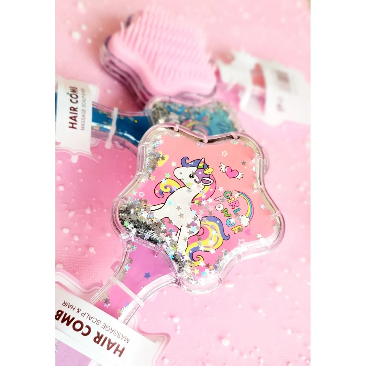 Shimmer Star Haircomb - Magical Unicorn