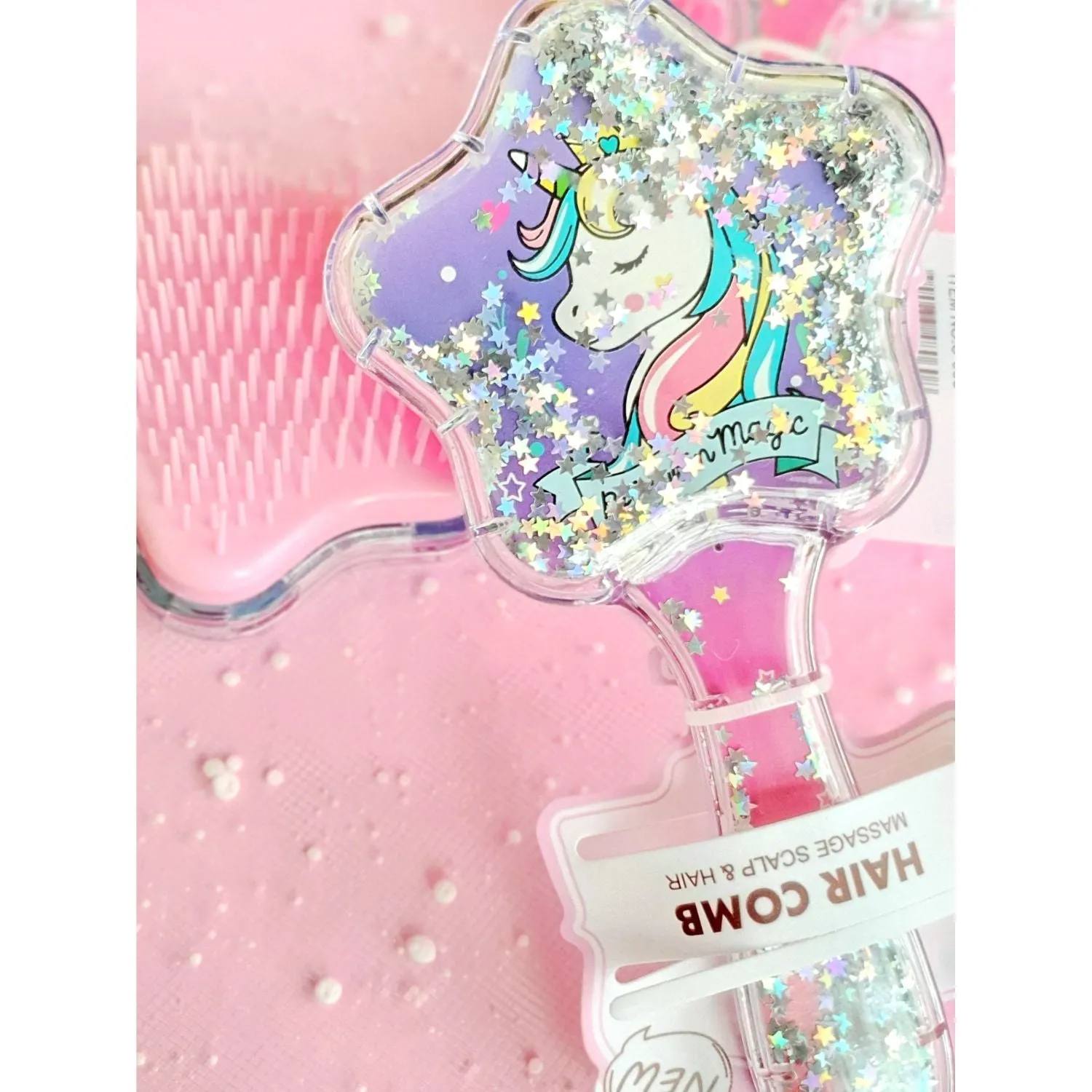 Shimmer Star Haircomb - Magical Unicorn