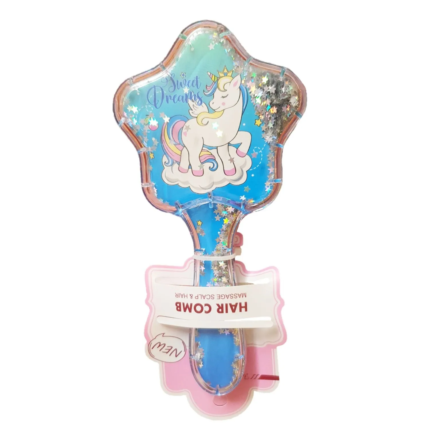 Shimmer Star Haircomb - Magical Unicorn